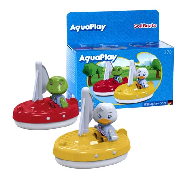 Seilbåter med Figurer, AquaPlay