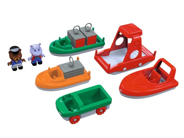 Båtset med två figurer, AquaPlay