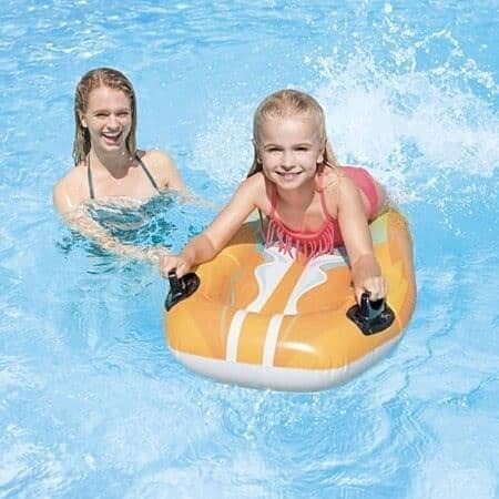 INTEX Kid Uppblåsbar Bodyboard Surfbräda (slumpmässig färg)