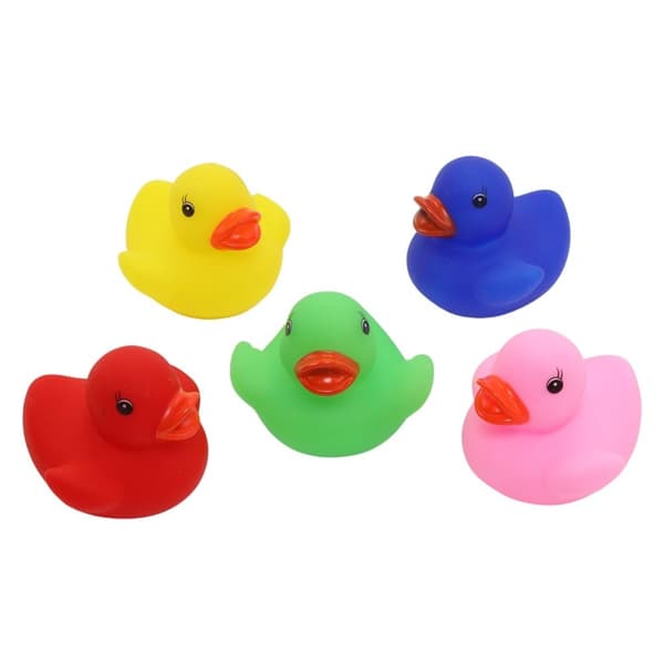 Badleksak, Regnbågsankor, 5-Pack - Rätt Start