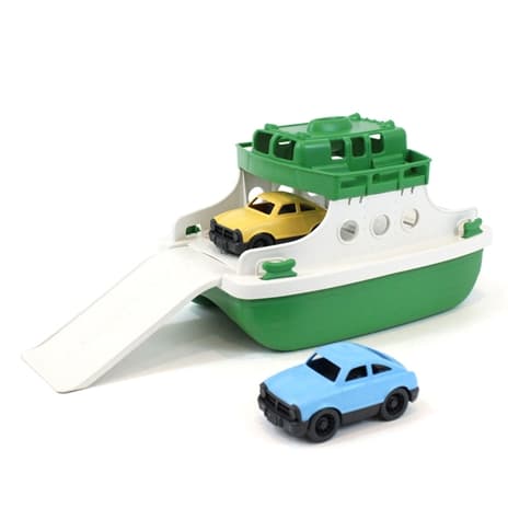 Green Toys Färja - grön/vit
