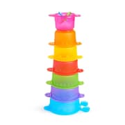 Munchkin Bath Toy Cups Caterpillar Spillers 7Pk