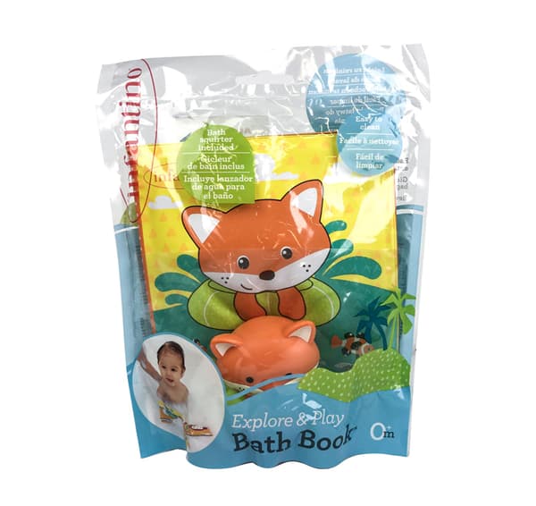 Infantino Bath Book with Roto Squirter