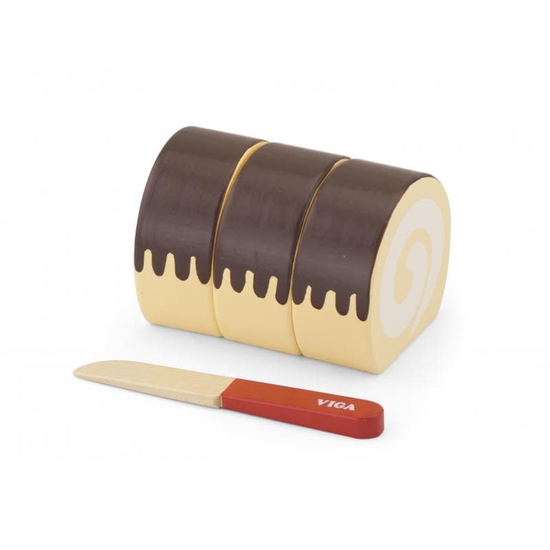 Viga träskärkaka + kniv