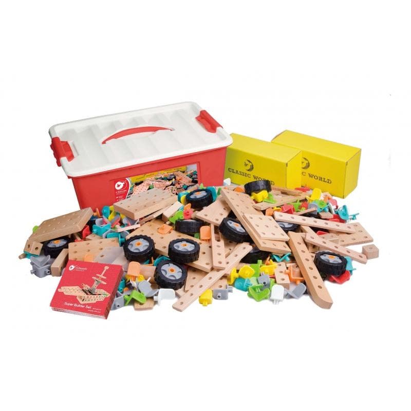 Klassisk världsuppsättning byggblock 500 EL.