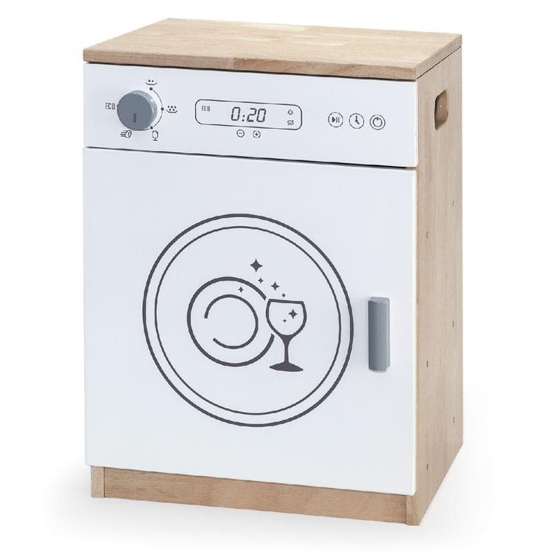 Trä diskmaskin Hem Vitvaror Viga Leksaker