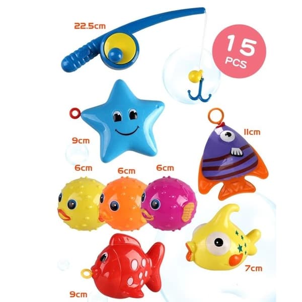 15-bittinen kalastuspeli lapsille