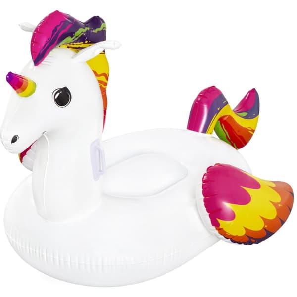 Bestway Bademadrass 1,55 m x 1,19 m, Fantasy Unicorn