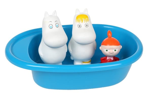 Mumin Badleksak, 3st Figurer,  Martinex