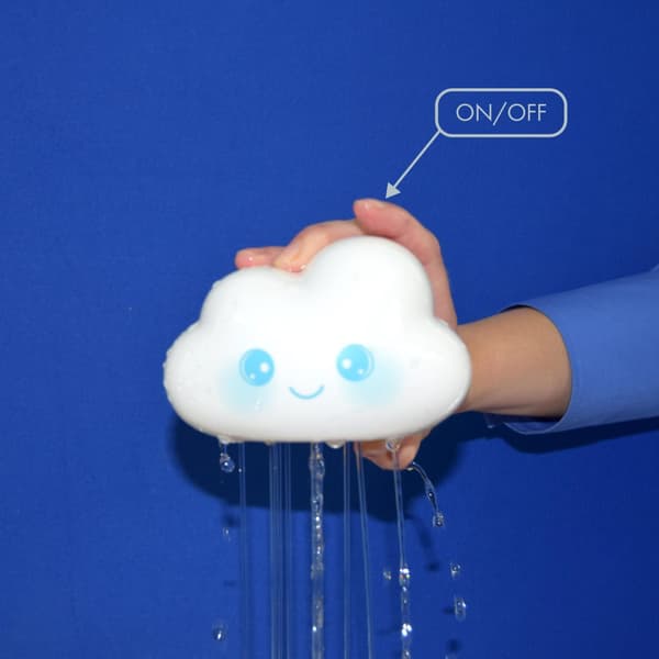 Water Drops Clouds Happy Baby