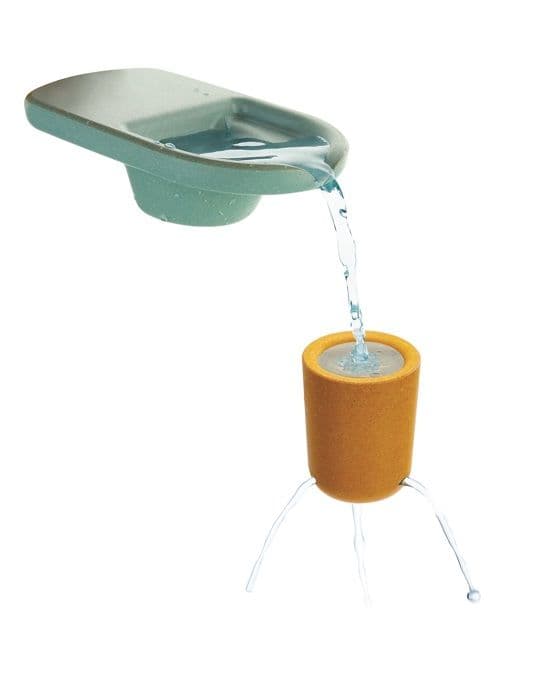 Plan Toys - Stor blå modulbåt 21 cm - BYXA