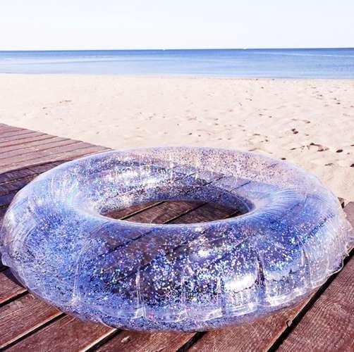 Badring med Glitter - 91 cm