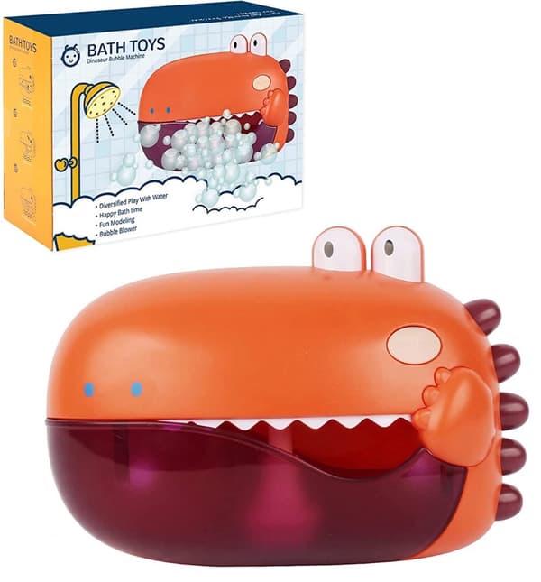 Dino Bath Bubble Blower med Musik Carlo Baby