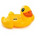 Miniatyrbillede 2 af 3: Yellow Duck Uppblåsbar Ride On Booy - INTEX - Poolspel - 2 grepphandtag