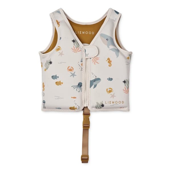 Dove Simväst 15-19 kg Sea Creature/Sandy Liewood