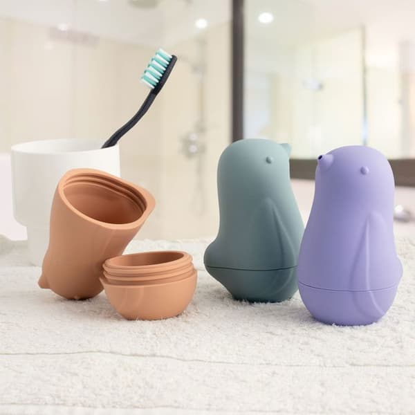 Badleksaker - Ulysses - Sprutande fåglar - BPA-fritt silikon - 3 delar - Unisex