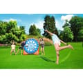 Miniatyrbild 3 av 5: Jättefotbollsmål med repor 157 cm - BESTWAY - All Star - Viktad bas
