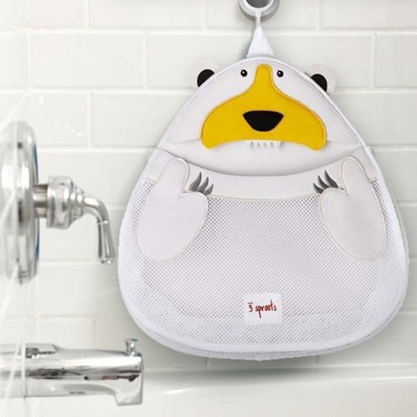 3 groddar - Polar Bear badförvaringsnät - ELEMENT FÖR BARN