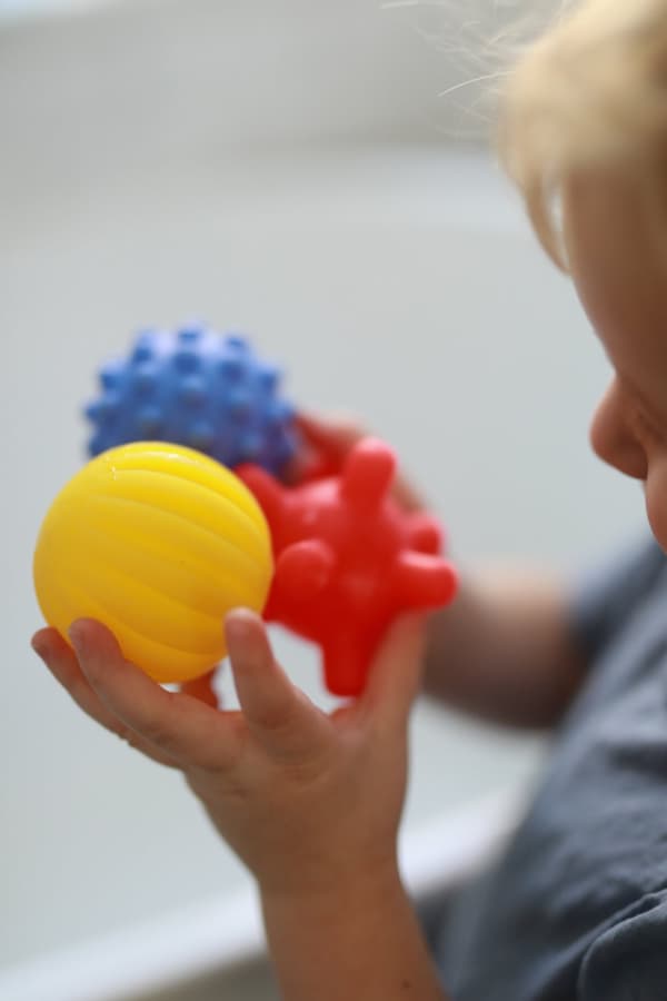 Badleksak Aktivitetsbollar 3-pack Rätt Start