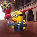 Miniatyrbild 3 av 6: TUBBZ Bath Duck - Minions Kevin (Pet Blaster) - 9cm - Pop Toy!