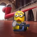 Miniatyrbild 4 av 6: TUBBZ Bath Duck - Minions Kevin (Pet Blaster) - 9cm - Pop Toy!