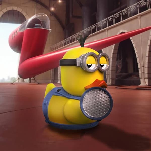 TUBBZ Bath Duck - Minions Kevin (Pet Blaster) - 9cm - Pop Toy!