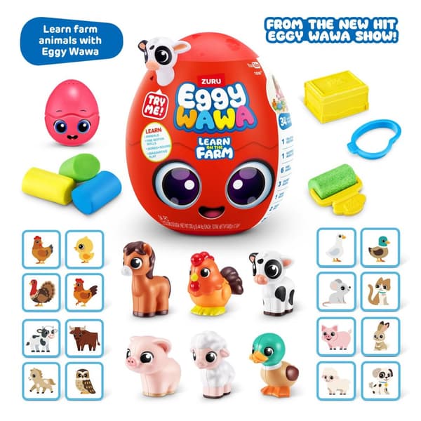 Zuru Eggy Wawa Learn on the Farm Surprise Egg