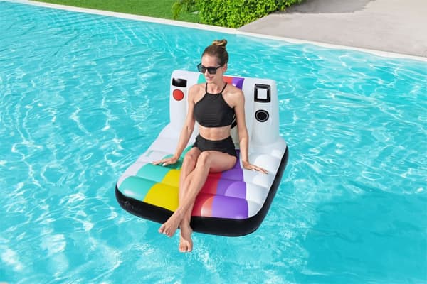 Bestway Pose N' Float Lounge badematte, 1,27 x 1,02 m