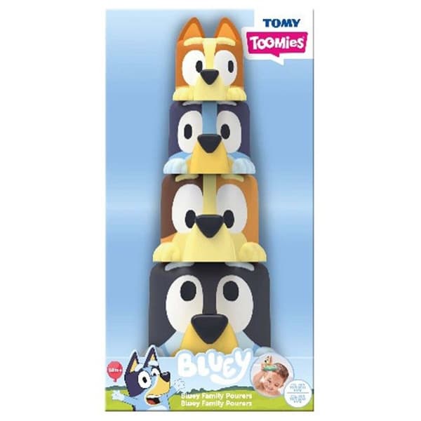 Bluey Badleksak Klossar Toomies