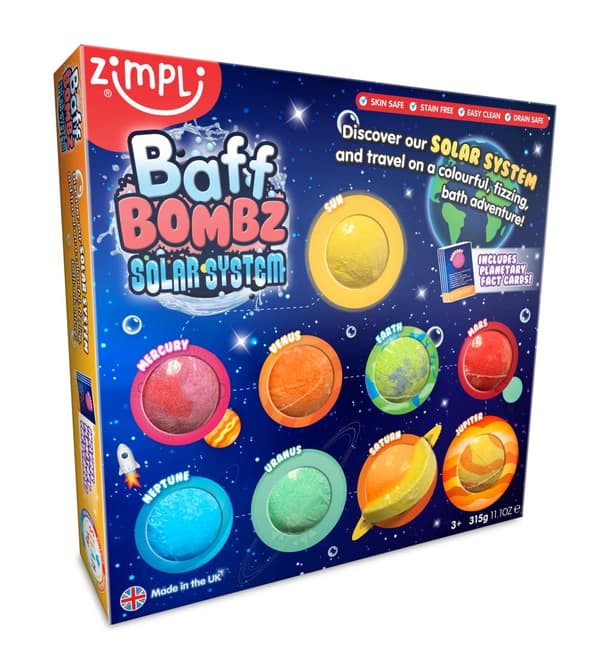 Baff Bombz Planeter Zimpli Kids