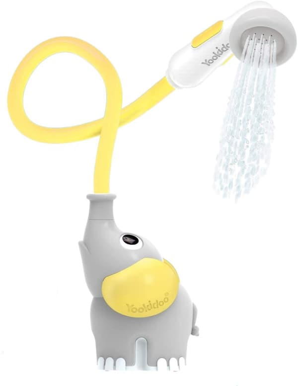Yookidoo Elefant baby shower - gul (YO40214)