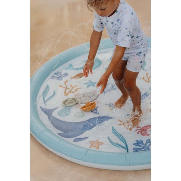 Sprinklermatta Ocean Dreams Blå 150 cm Little Dutch
