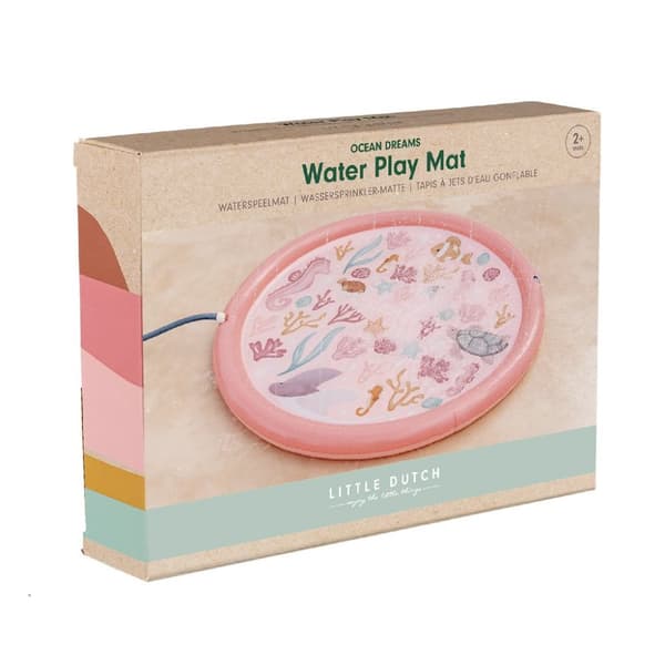 Sprinklermatta Ocean Dreams Rosa 150 cm Little Dutch