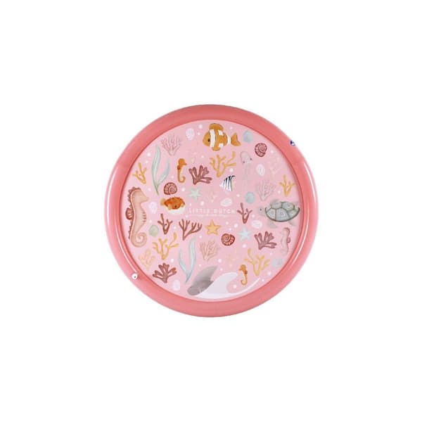 Sprinklermatta Ocean Dreams Rosa 150 cm Little Dutch