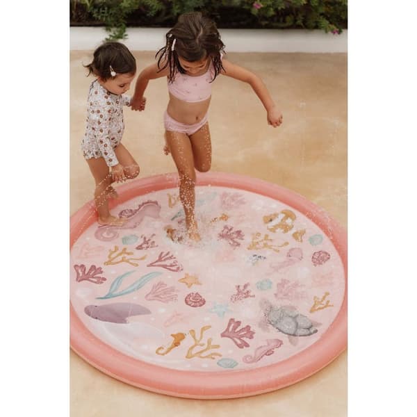 Sprinklermatta Ocean Dreams Rosa 150 cm Little Dutch