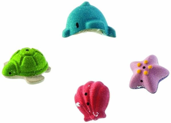 Plan Toys - Mina marina djur för badet - BYXA