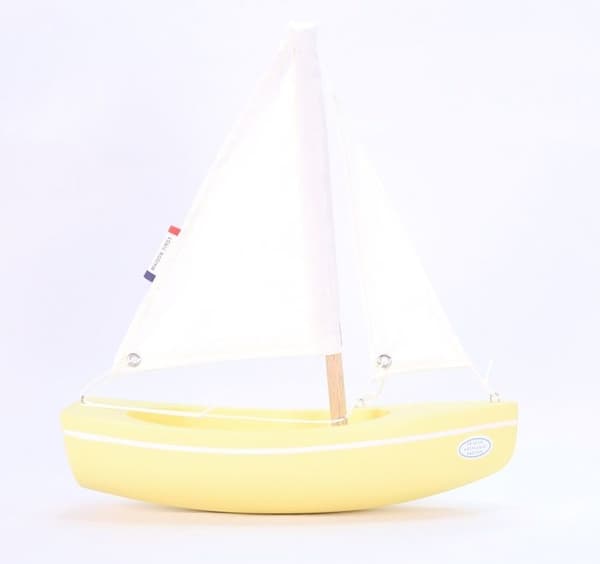 Maison Tirot - Le Sloop båt gul 21cm - TIROT