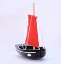 Miniatyrbild 3 av 4: Maison Tirot - Boat Le Misainier svart 22cm - TIROT