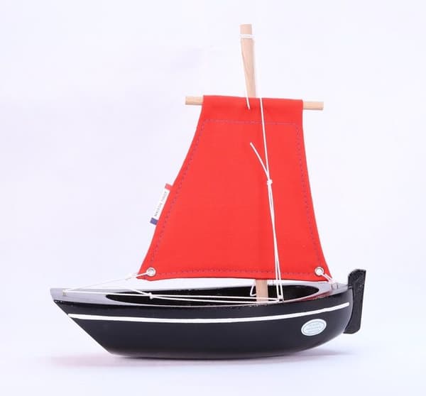 Maison Tirot - Boat Le Misainier svart 22cm - TIROT