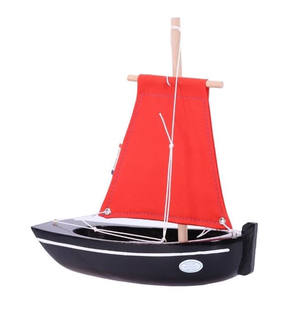 Maison Tirot - Boat Le Misainier svart 22cm - TIROT