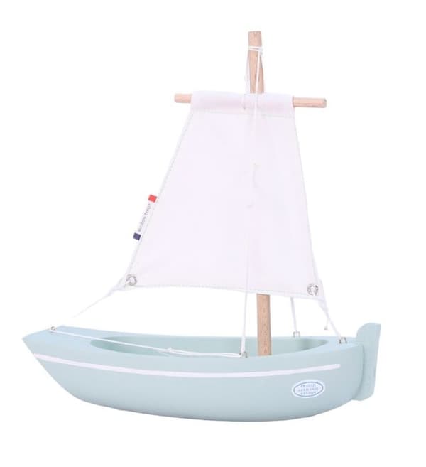 Maison Tirot - Båt Le Misainier vattengrön 22cm - TIROT