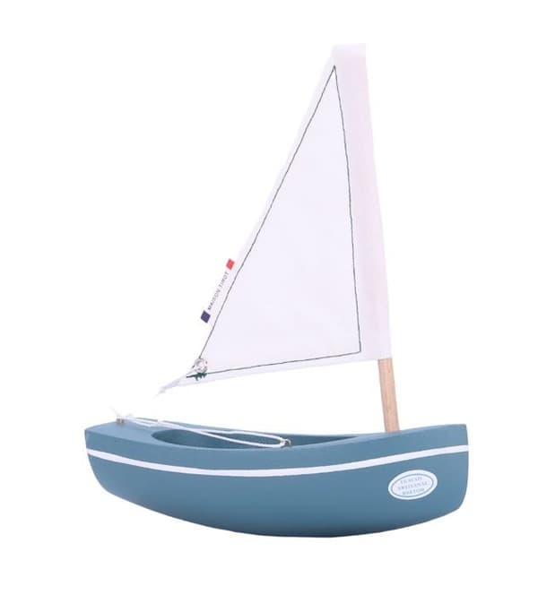 Maison Tirot - Båt Le Bâchi avgrundsgrön 17cm - TIROT