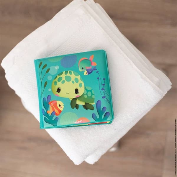 Magic Bath Book Life of Sea Turtles - JANOD - Badleksak - Från 10 månader