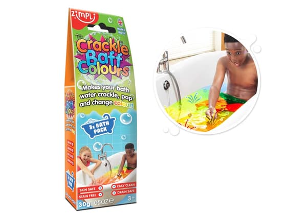 Zimpli Kids 3-Pack Crackle Baff