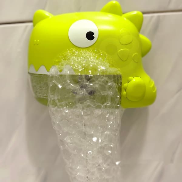 WOOPIE Dinosaur Skummande Badleksak Grön