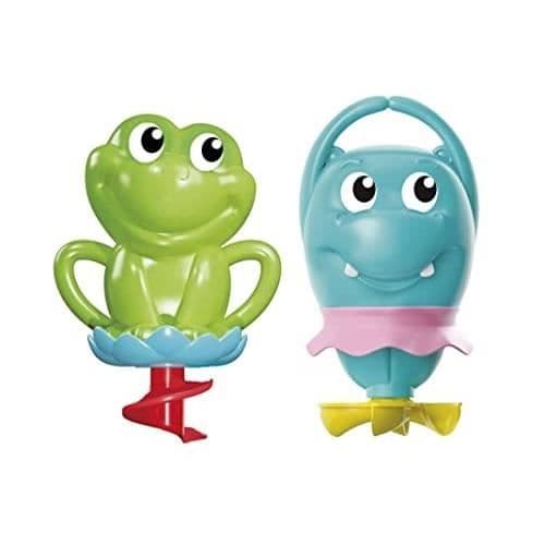 Baddjur - CLEMENTONI - Happy Shower Water Friend - Flerfärgad - Blandat - 2 st.