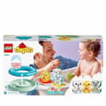 Miniatyrbild 6 av 6: LEGO® 10965 DUPLO Badleksak - Flytande djurtåg - Flerfärgad - 14 delar