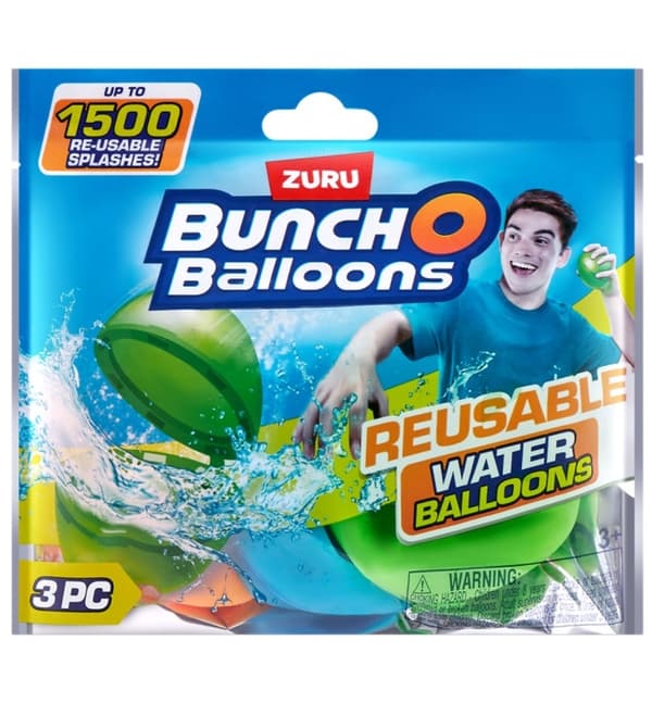 Bunch O 'Balloons Genanvendelige vandballoner 3PK (56592UQ1)