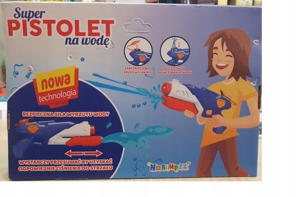 Super vandpistol i æske Norimpex