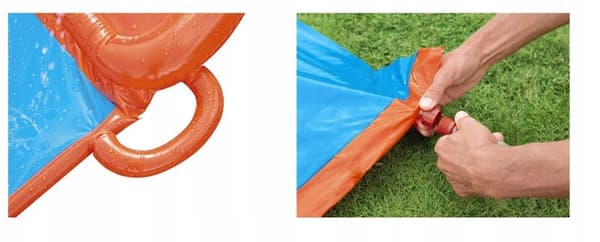Bestway H2Go trippel vattenrutschkana 488 cm